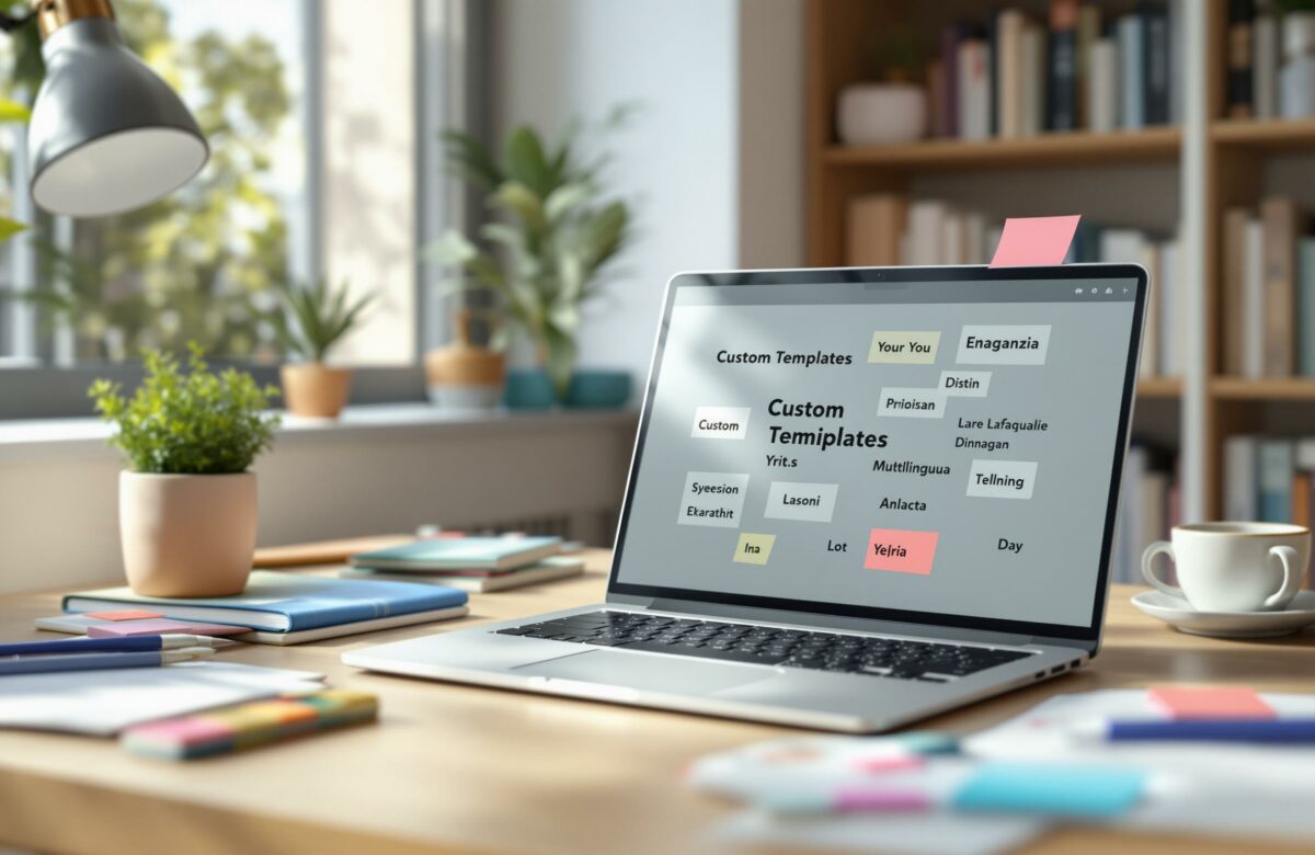 Custom Templates for Multilingual Writing: A Guide