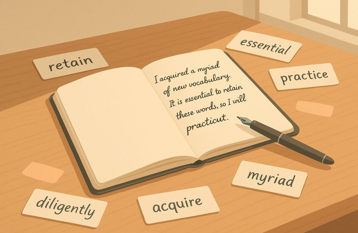 5 Writing Exercises for Retaining New Vocabulary