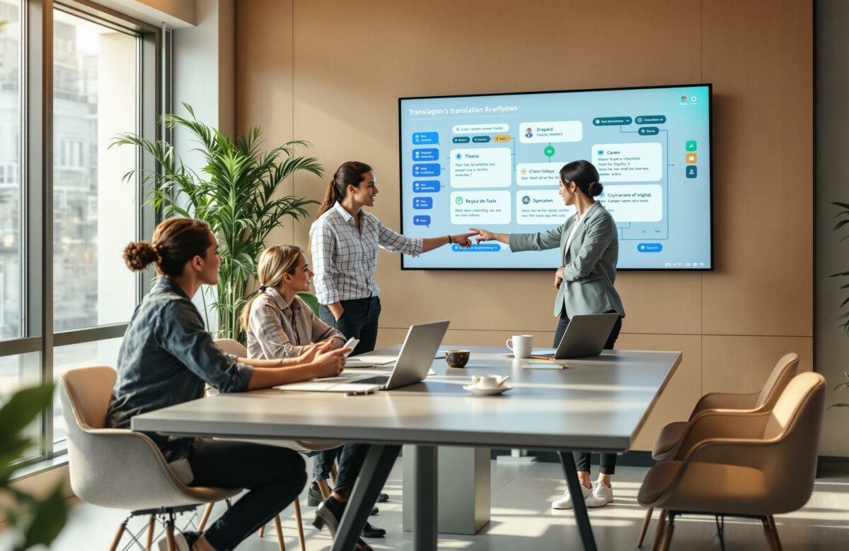 How Translation Workflows Improve Team Productivity