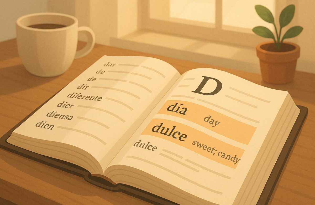 Common Spanish Words That Start With D And Their Meanings