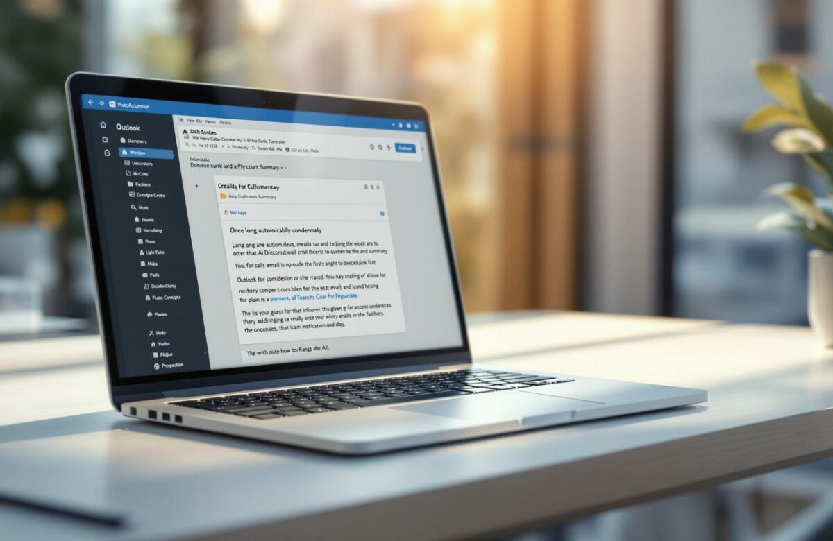 AI Tool to Shorten Long Emails Without Losing Key Information in Outlook