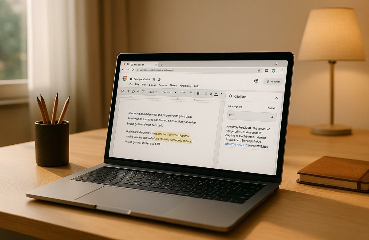 AI Chrome Extension for Quick APA Citation Generation in Google Docs