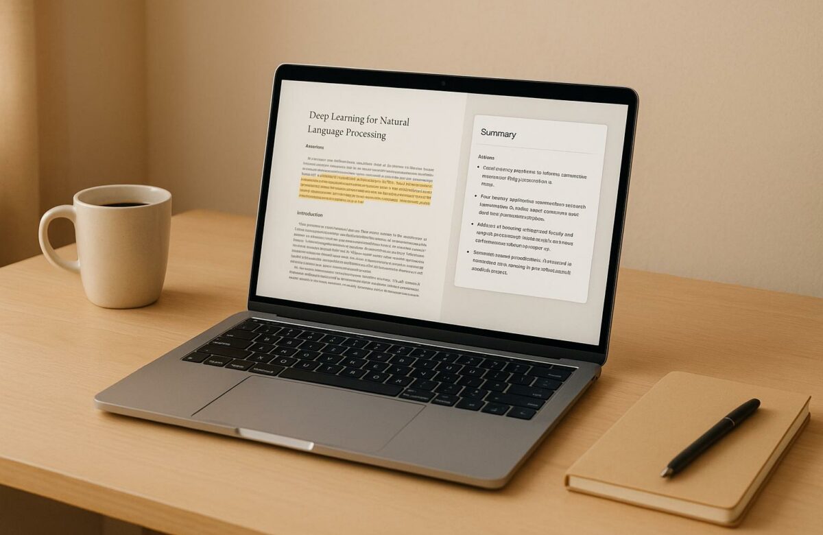 How to Summarize Long Research Papers in Minutes with a Chrome Extension