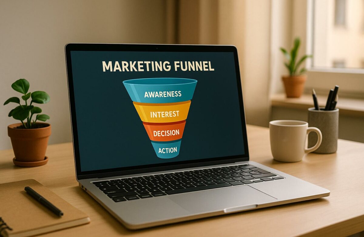 x marketing funnel for service-based business