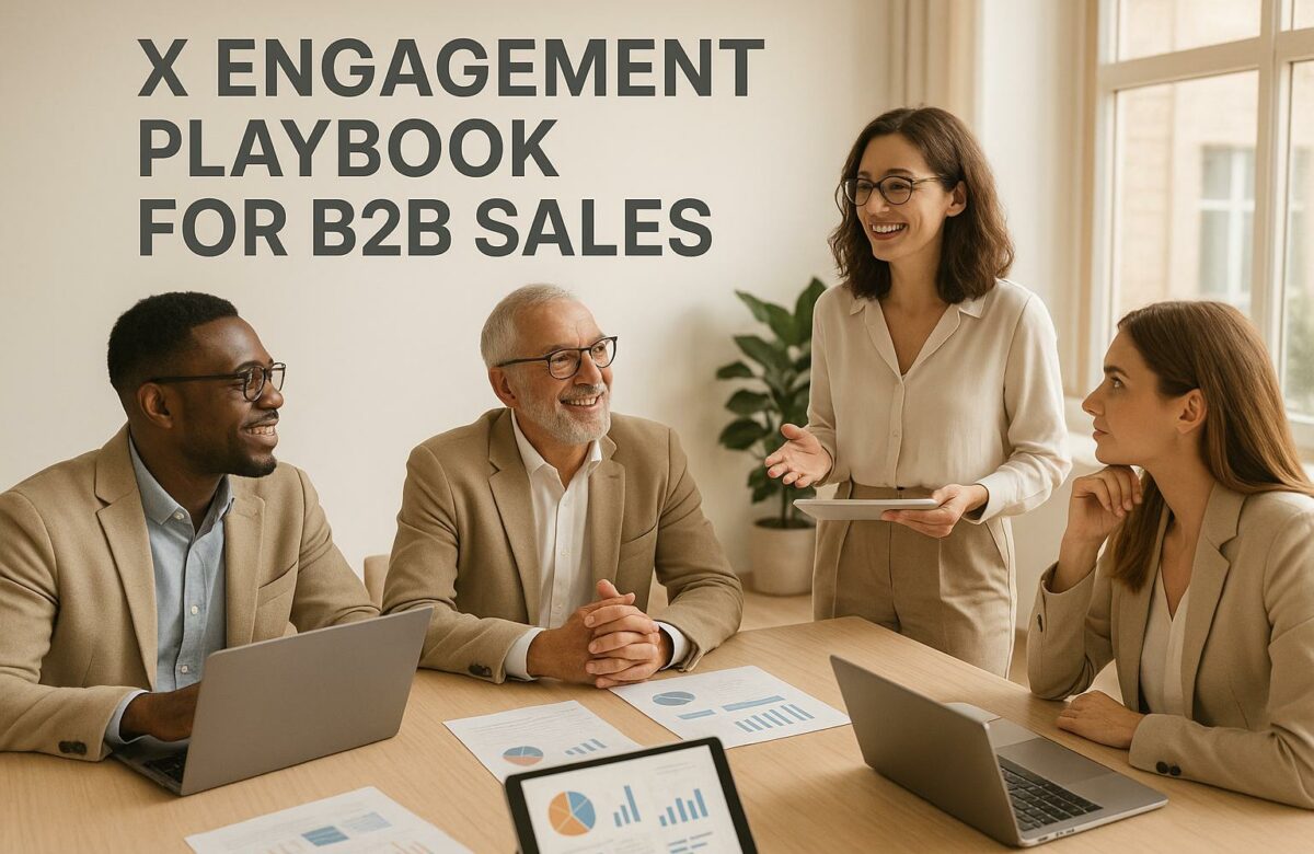 x engagement playbook for b2b sales