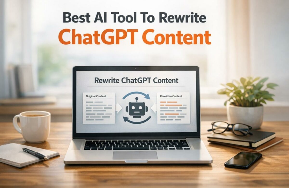 Best AI Tool To Rewrite Chatgpt Content