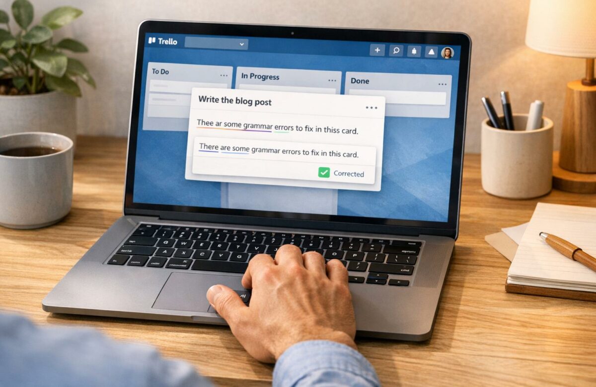Fix Grammar Errors In Trello Cards Automatically