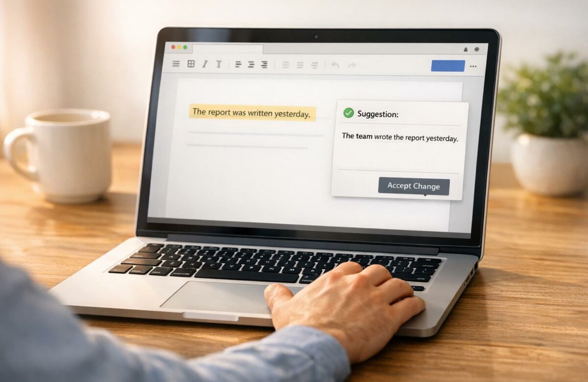 How To Change Passive Voice To Active Voice Online