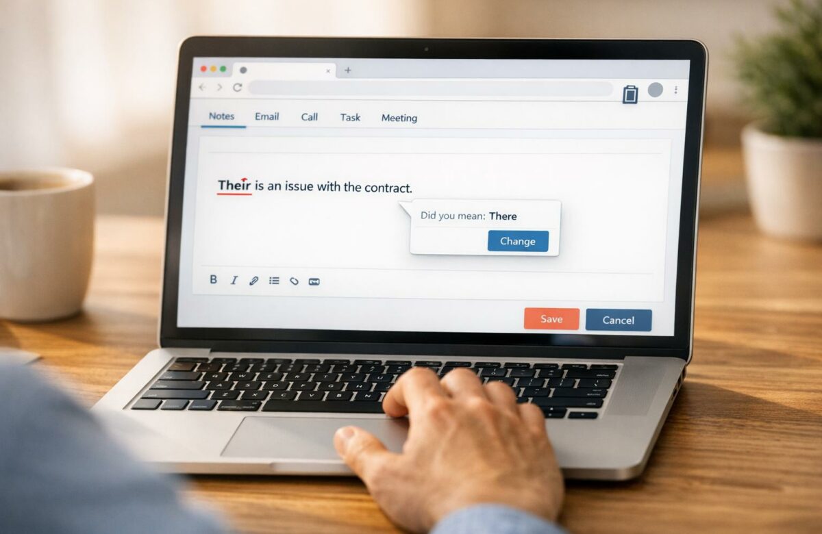 How To Fix Grammar In HubSpot CRM Notes