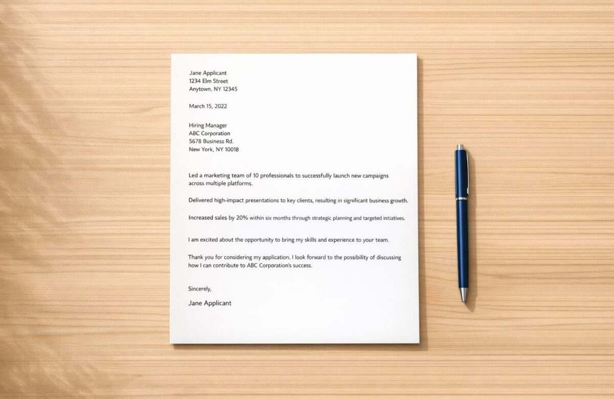 How To Write A Cover Letter That Sounds Like A Native Speaker