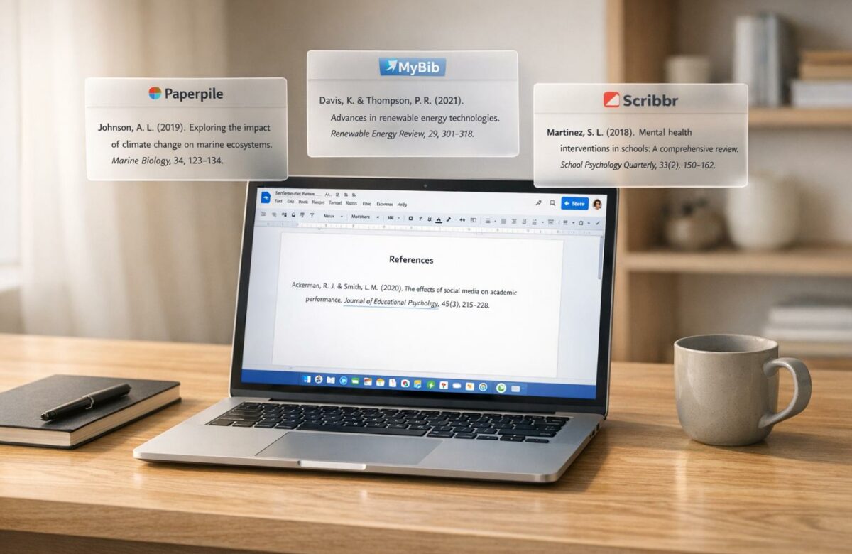 Best APA Citation Generator That Works Inside Google Docs