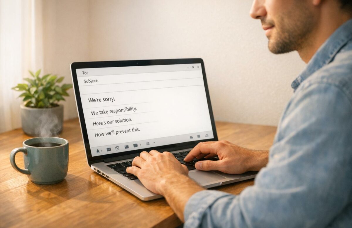 How To Write A Customer Apology Email That Soothes Anger