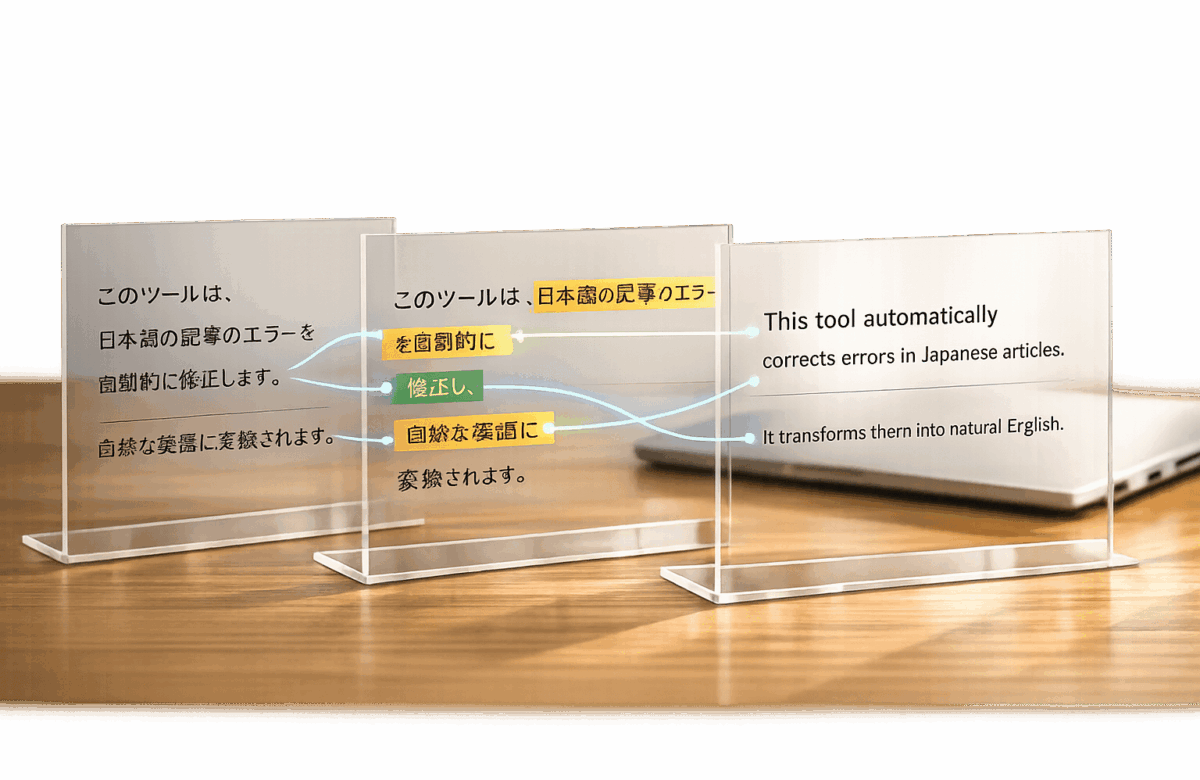 Fix Japanese To English Article Errors Automatically