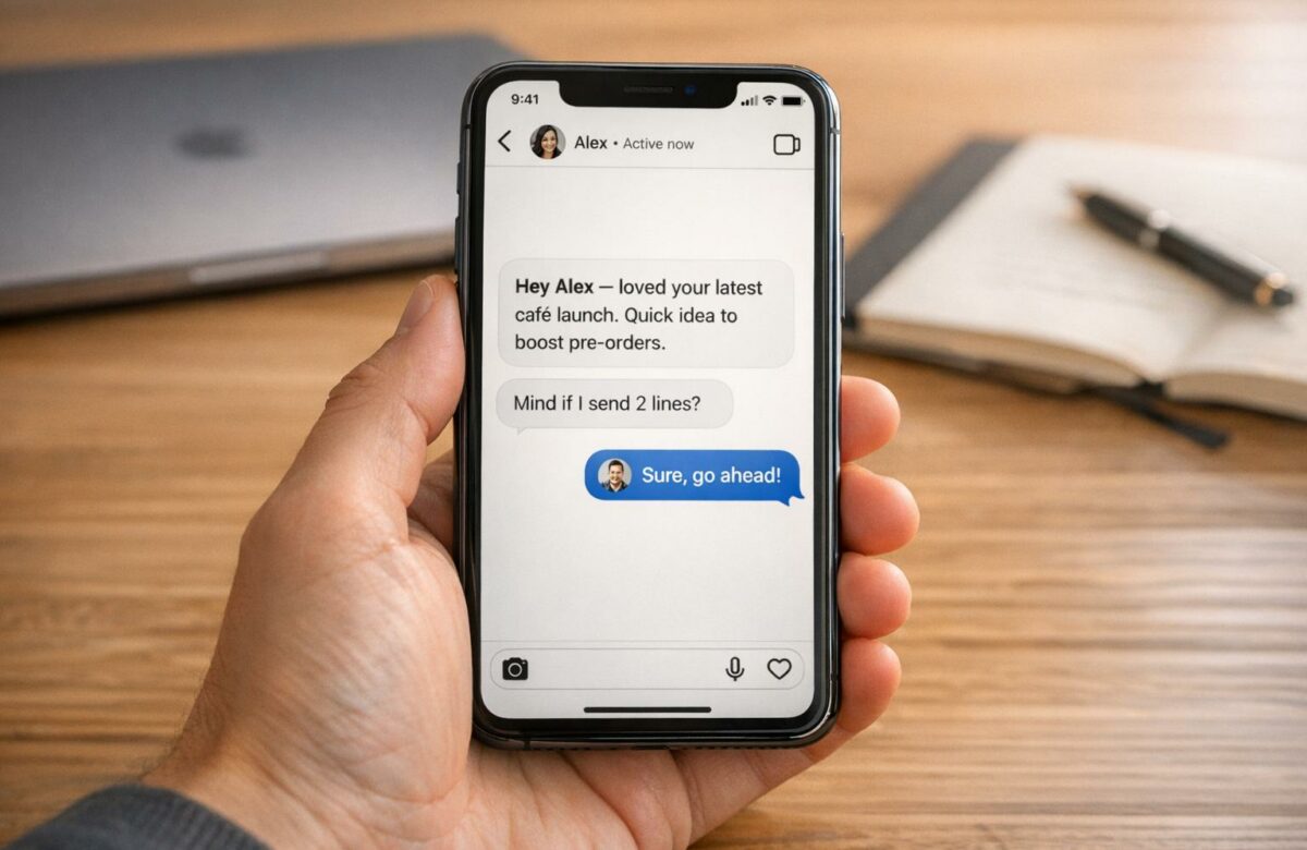 How To Write A Cold DM Script For Instagram Sales