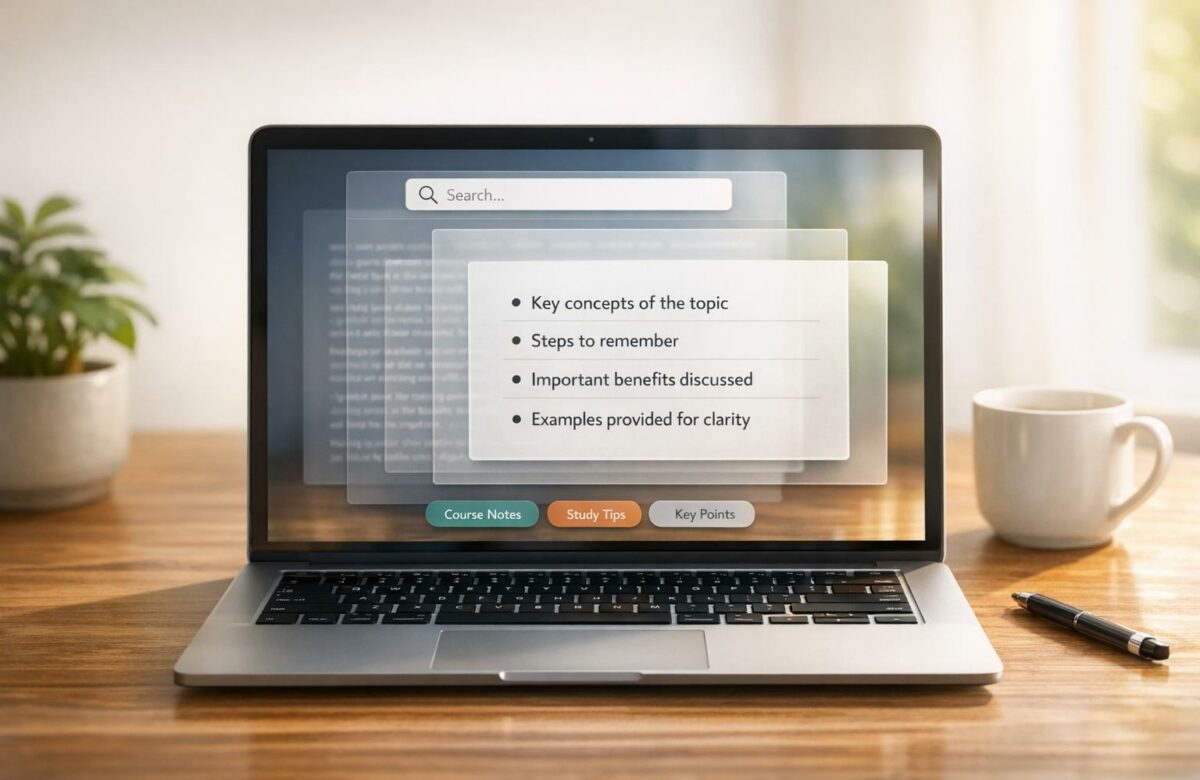 How To Paraphrase Online Course Transcripts For Notes