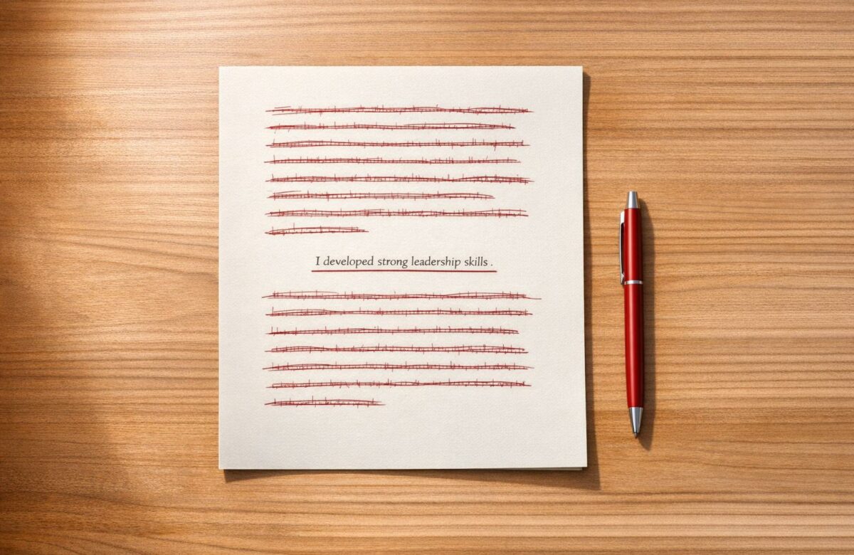 Fix "Wordiness" In College Admissions Essays