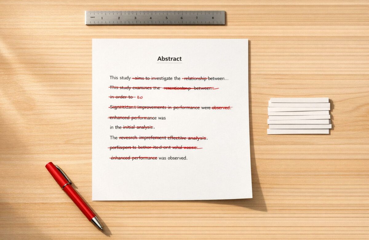 How To Shorten An Abstract To Meet Word Count Limits